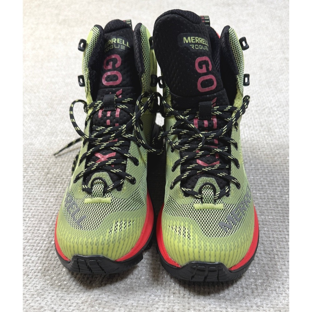 Merrell Rogue Hiker Mid GTX Womens 6.5 Mantis, New with Box. Gore-Tex Waterproof - Picture 2 of 15